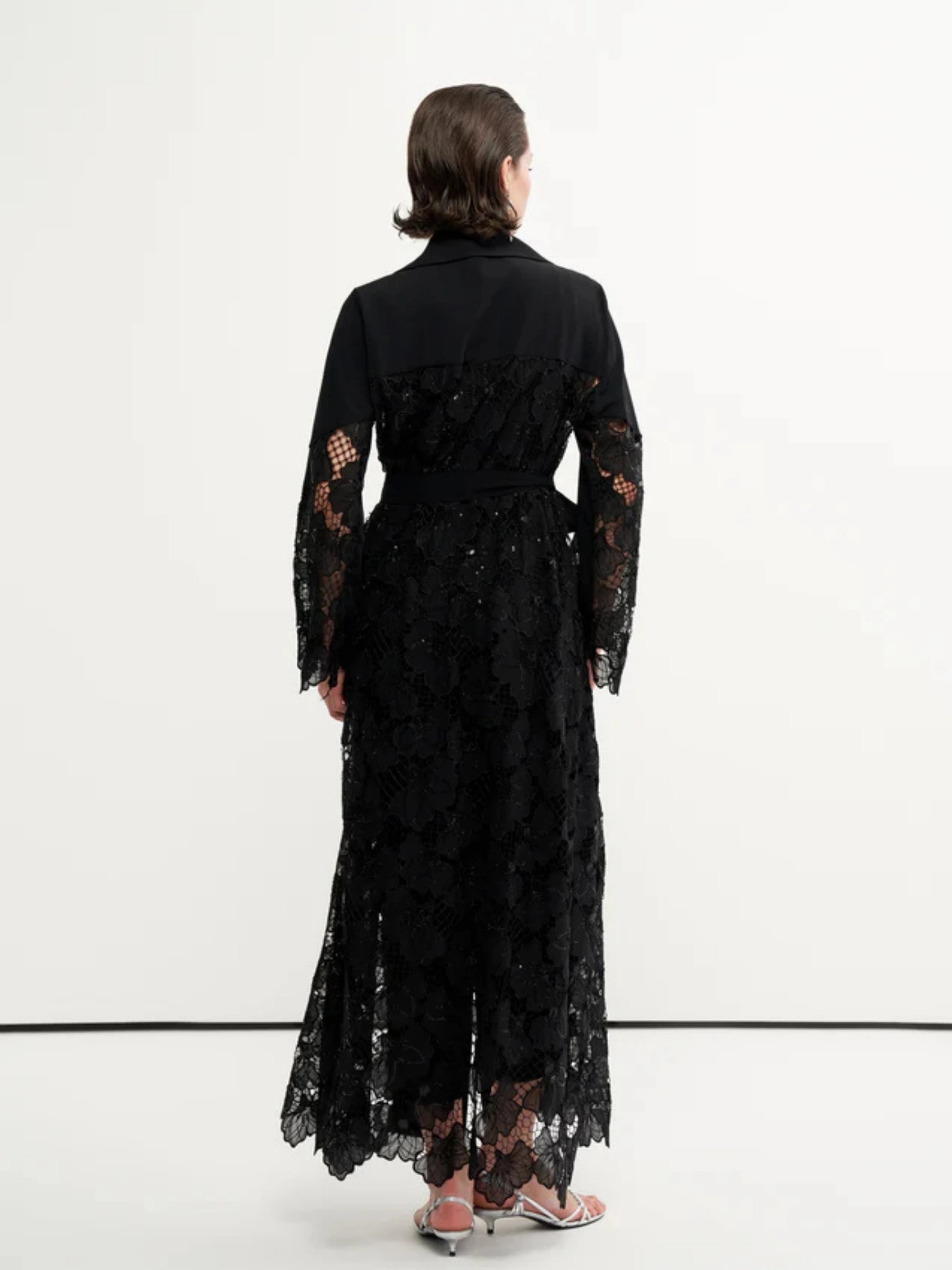 NAKIŞ İŞLEME DETAYLI GÜPÜR ABAYA - 6323 I ATELIER FARSE